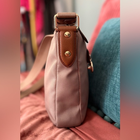 Coach Canvas Tan Leather Sawyer Crossbody - Picture 5 of 14